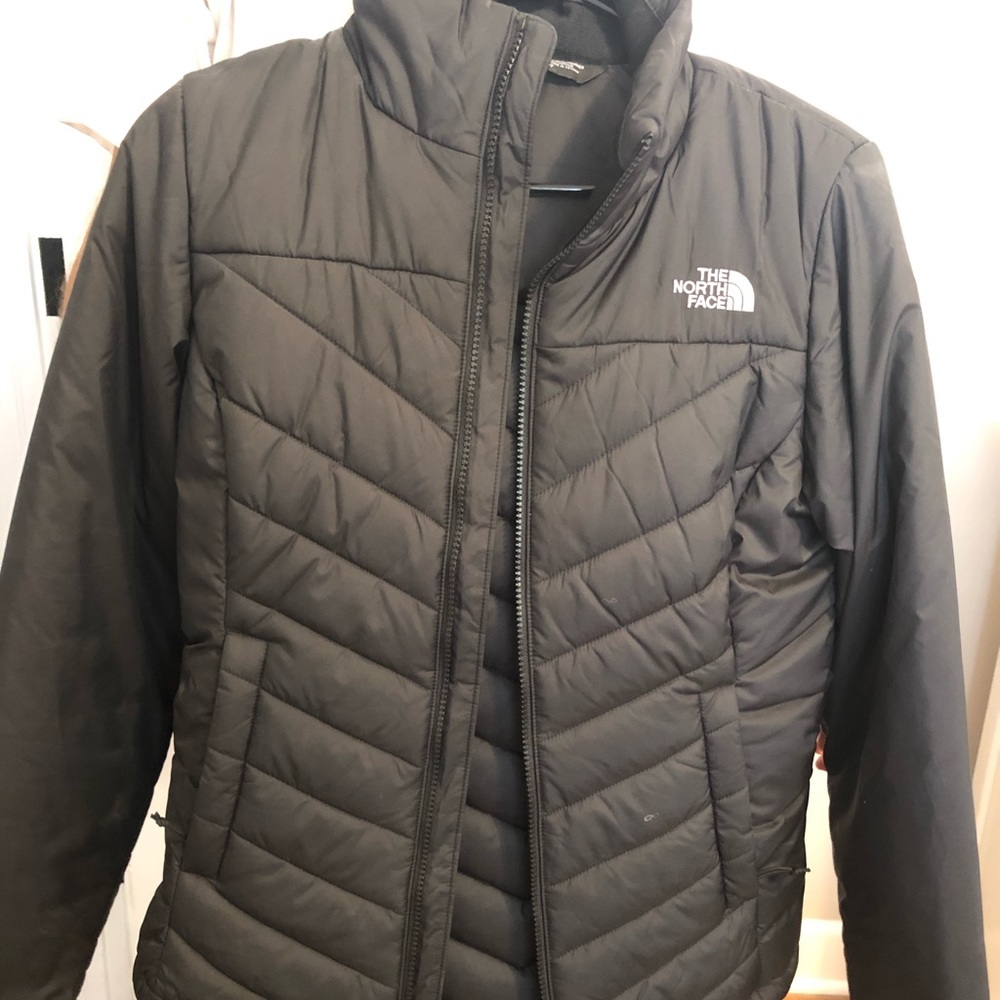 Black north face puffer size small